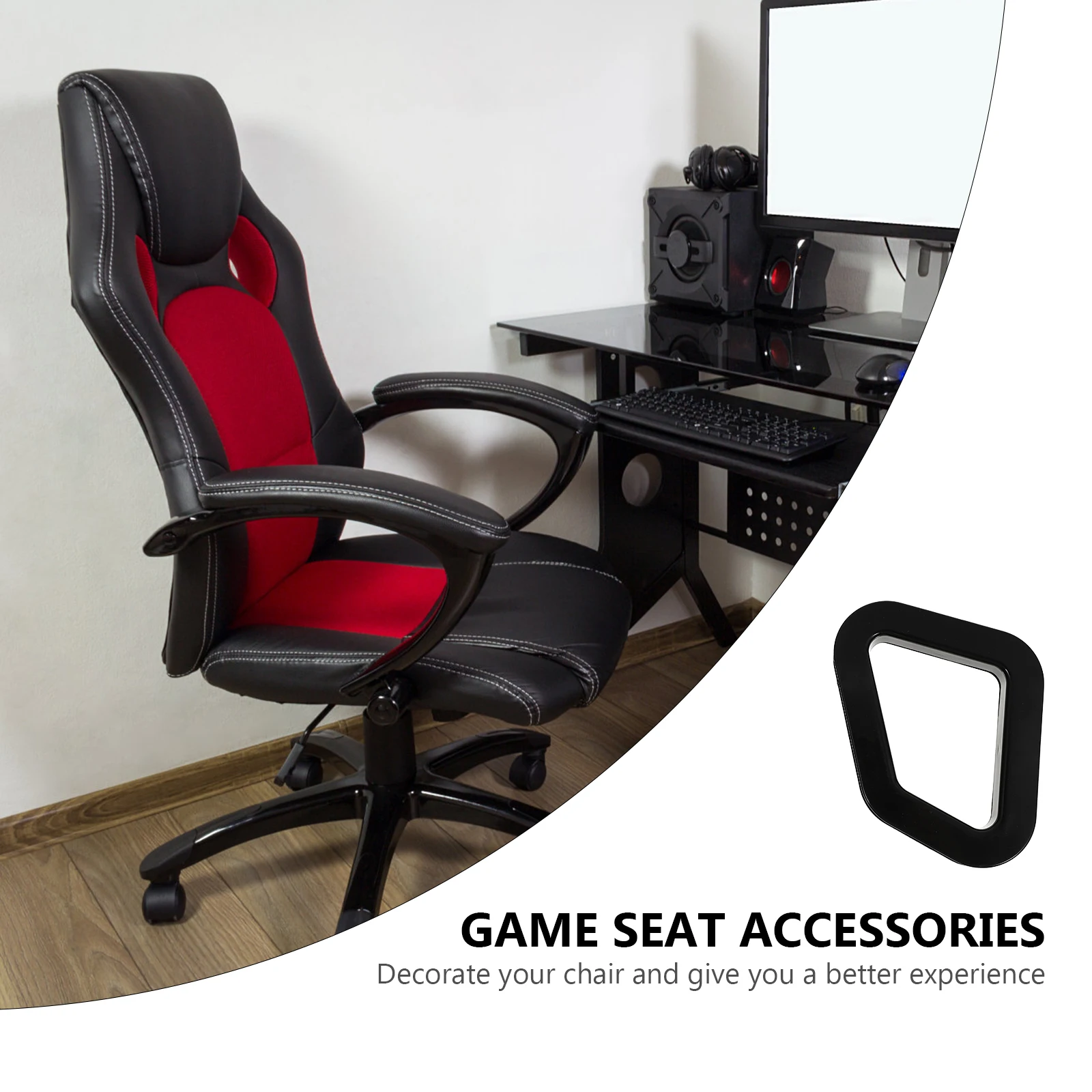 

2 set Gaming Chair Parts Plastic E-sports Accessories Comfortable Beautiful Racing Office Revolving Chair Mountings Easy