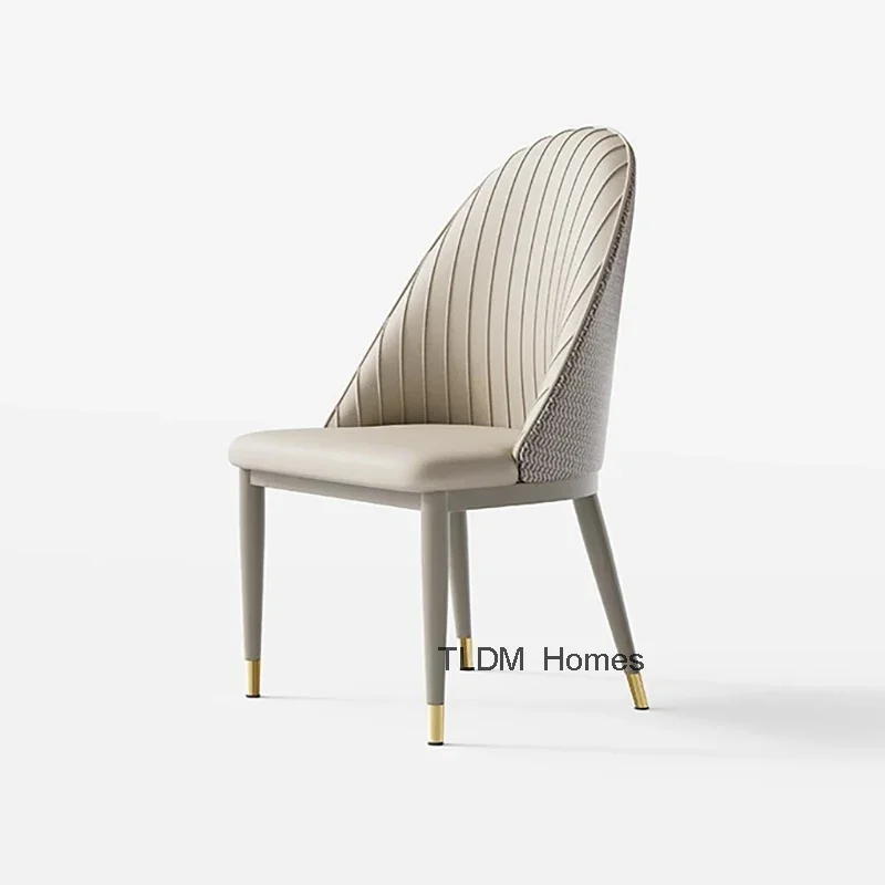 

Удобные кухонные обеденные стулья Дизайнерские эргономичные коричневые обеденные стулья на заказ Эстетический удобный шезлонг Мебель для дома