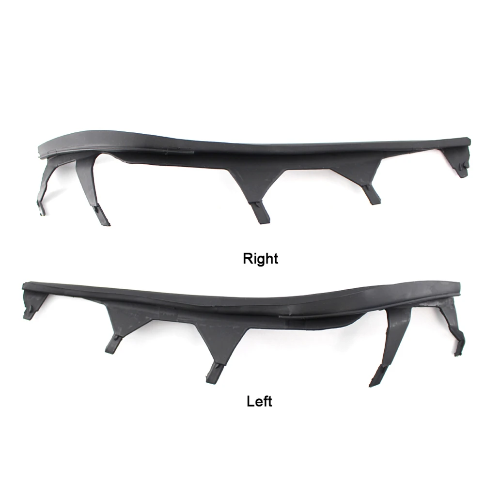 Headlight Trim Moulding 63126921860 Front Upper Headlight Cover Strips 63126921859 for BMW 3 Series E46 2002 2003 2004 2005