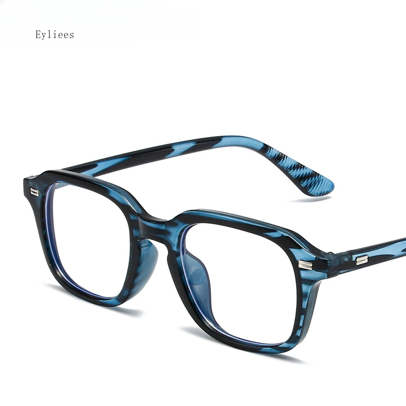 

Fashionable Retro Men's PC Sunglasses Women's Senior Sense Classic Glasses Rivets Anti-blue Light Frame Myopia Can Be Matched