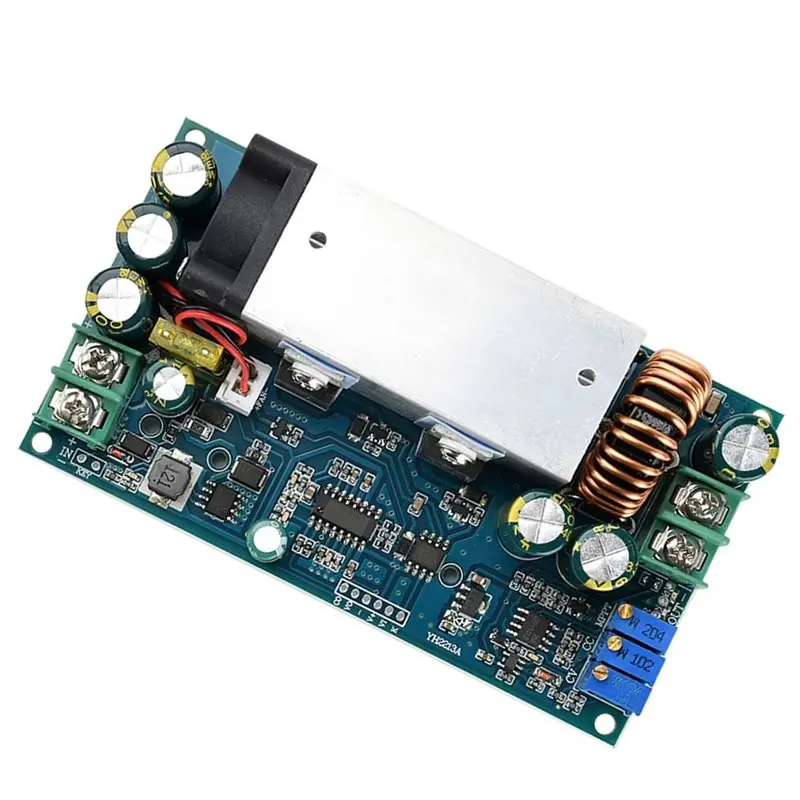 [LXYA68Z!] MPPT Solar Charging DC-DC Buck Converter Module 10-75V Input To 2-60V Output 20A Adjustable Step-Down CC CV