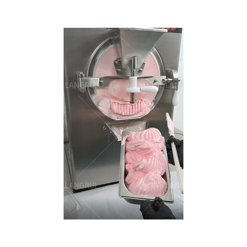 Voor Machine Sundae Ijs Bevroren Yoghurt Maker Aanrecht 2 + 1 Gemengde Smaken Soft Serve Ijs Machine