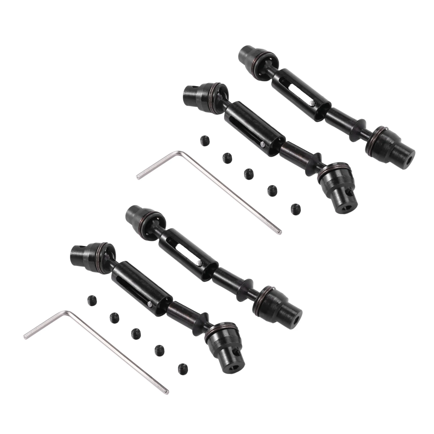 

FBIL-4X Metal Front Rear Drive Shaft For 1/16 WPL B36 B16 C1 C14 C24 B24 Henglong Truck RC Car Spare Parts