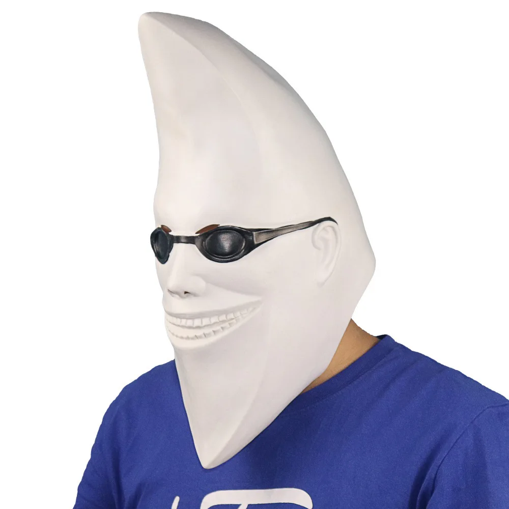 Halloween Latex-Maske Mondmaske – Detail 5