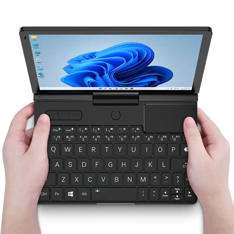 Mini laptop GPD Pocket 3 da 8 pollici Intel N7505 NVIDIA 60 Hz Notebook 16 GB LPDDR4 * 3733 MHz 512 GB SSD NVMe 180 ° piegare i laptop aziendali