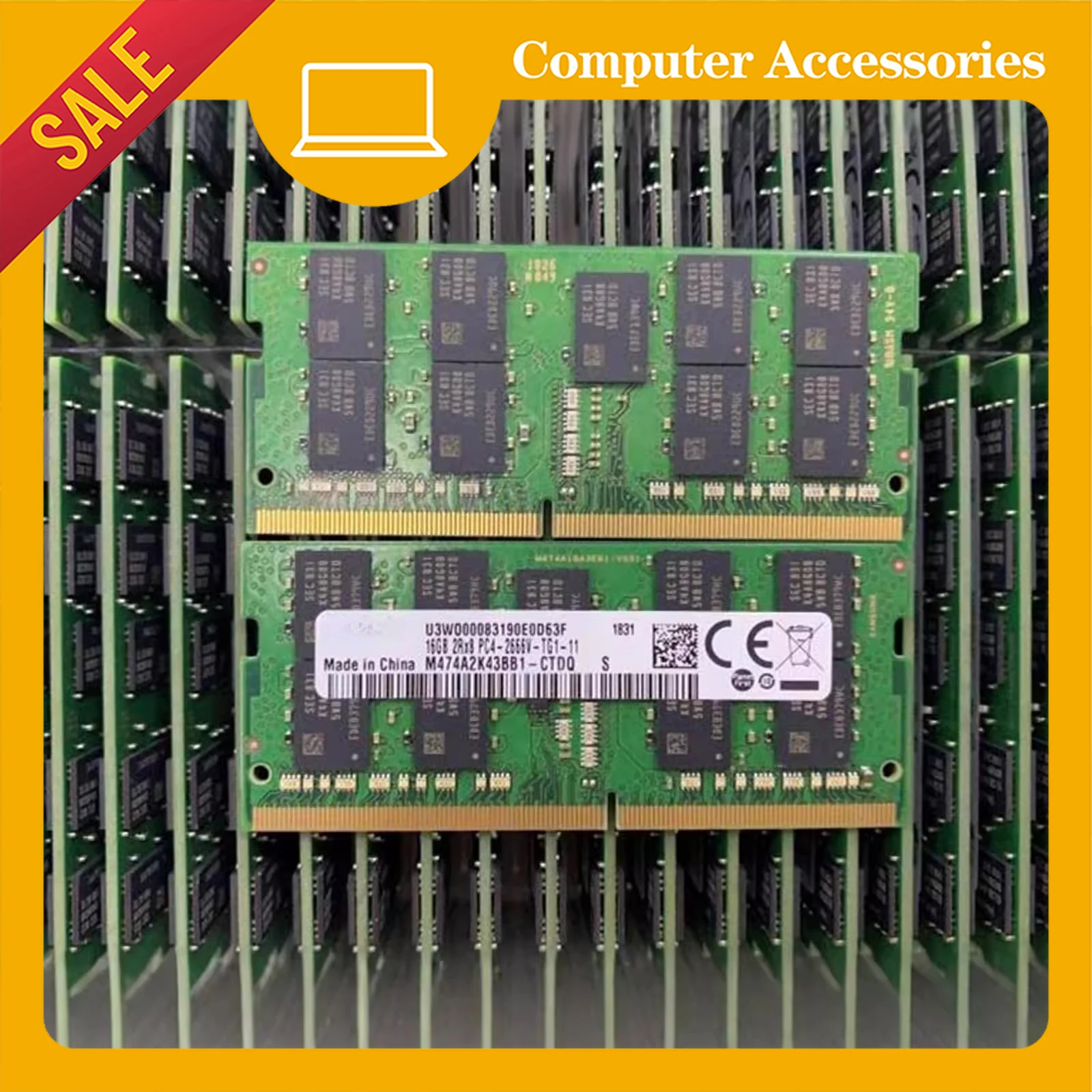 

Для Synology DS1618 + DS1819 + DS2419 + 16G 2666 ECC SODIMM NAS Память