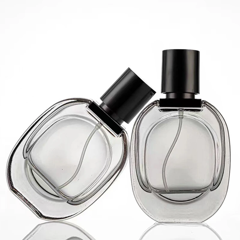 1PC 50ML Portable Perfume Spray Bottle Refillable Glass Spra
