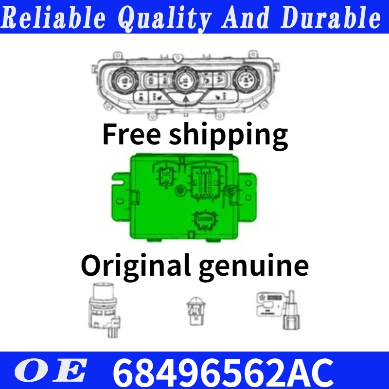 

Original genuine 68496562AC Hvac Control Module For 2021 Wrangler for Jeep