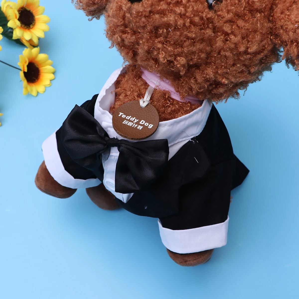 

Puppy Dress Small Dog Clothes Formal Wear Suit Costume Bow Ties Christmas Outfits Dresses Dogs Suits Wedding Tuxedo