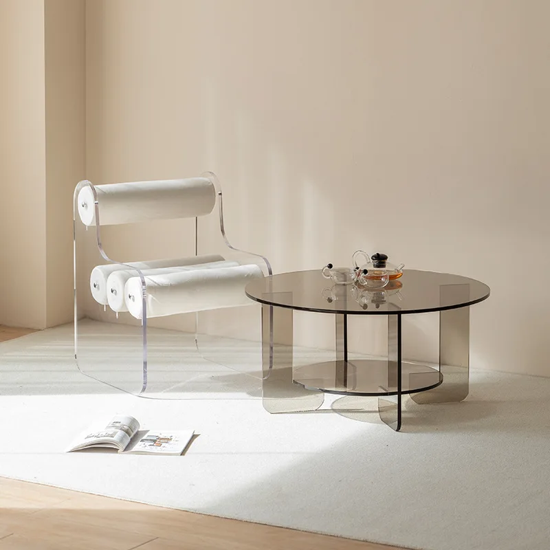 ضوء المنزلية الفاخرة كرسي الاستجمام واحد خشب متين كرسي غرفة المعيشة الحديثة بسيطة الطعام كرسي شرفة مسند الظهر مقعد 2024 #2