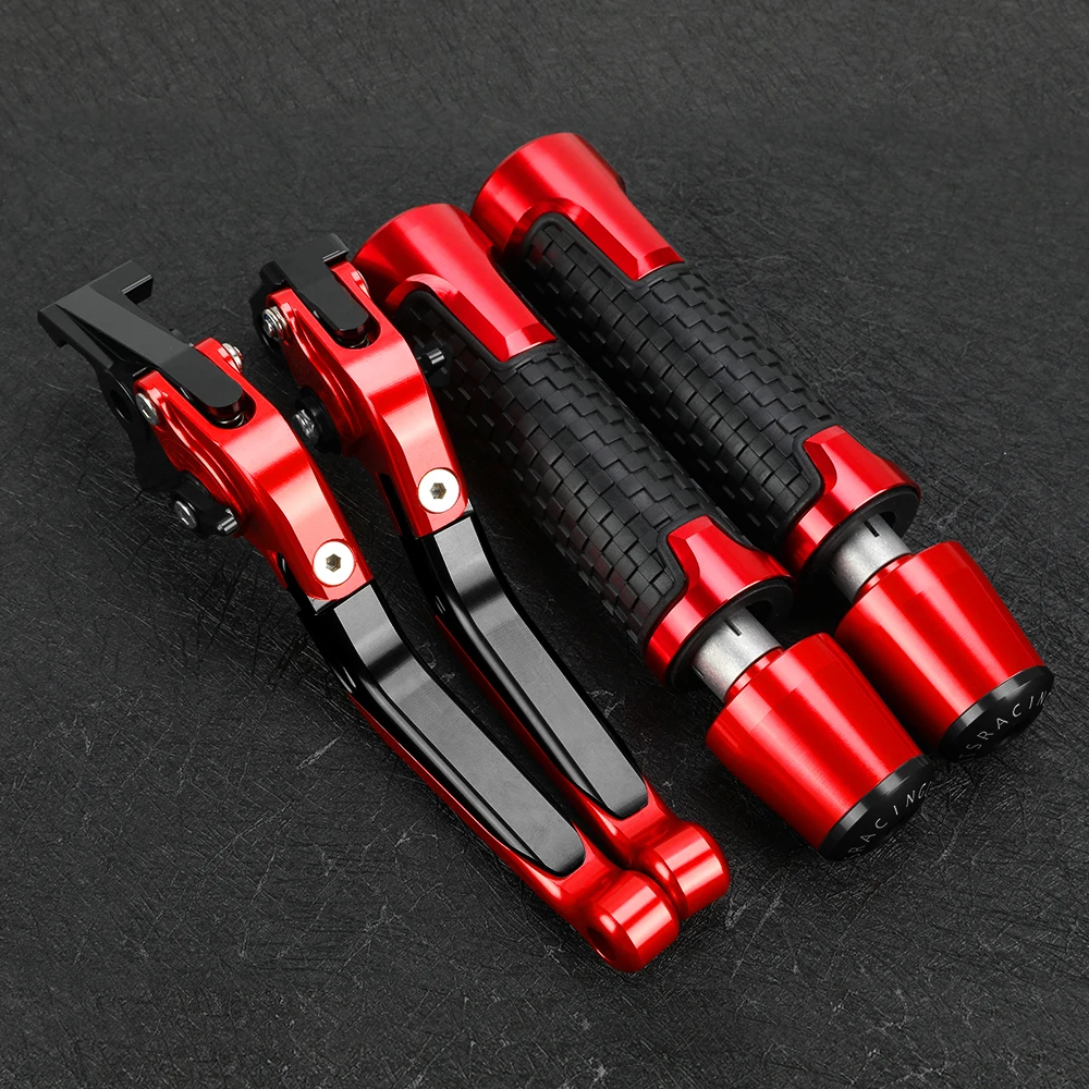 

Motorcycle Accessories Aluminum Adjustable Extendable Brake Clutch Levers Handlebar Hand Grips Ends For SYM MAXSYM 400i MAX 400