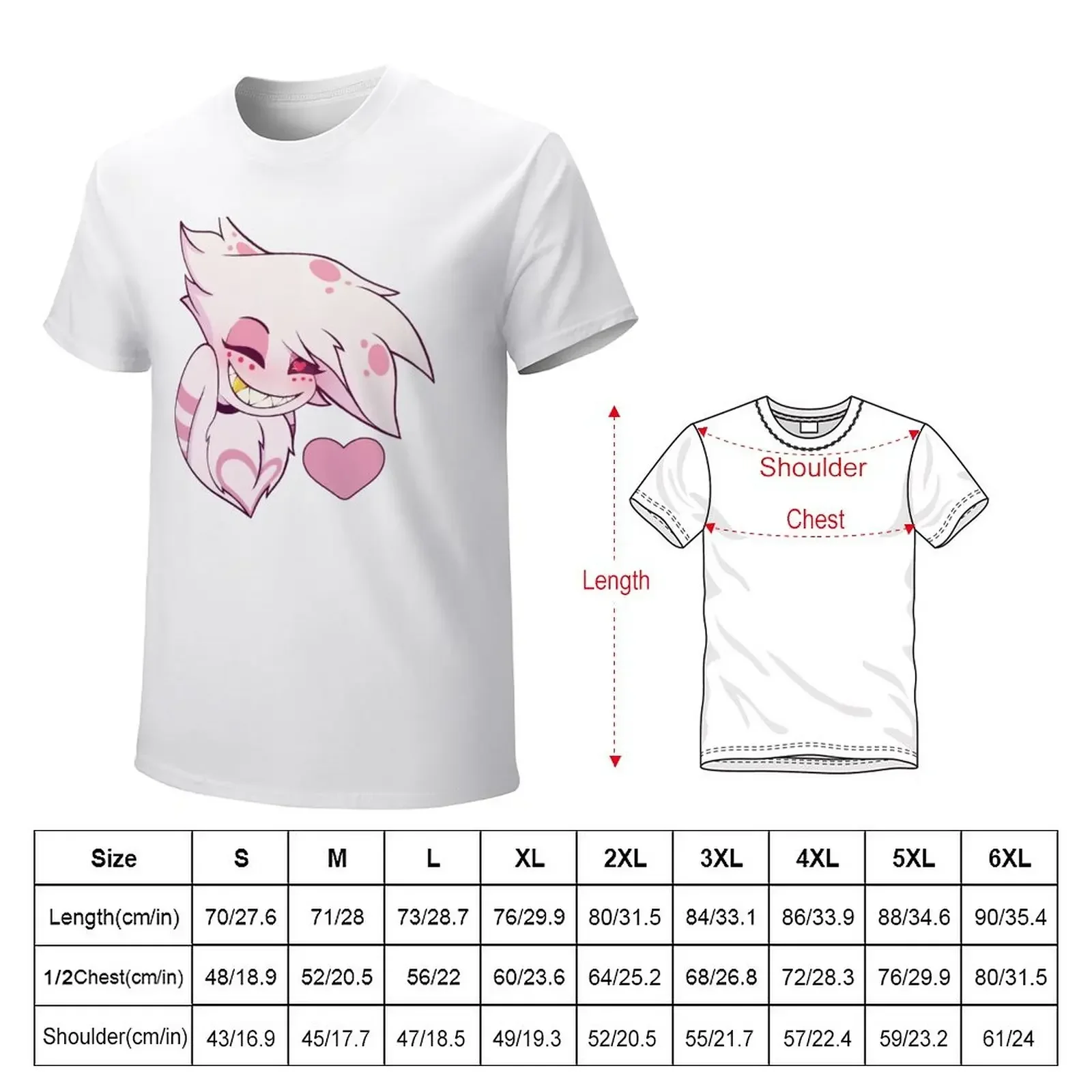 Cutie Angel T-Shirt anime clothes sports fans mens workout shirts