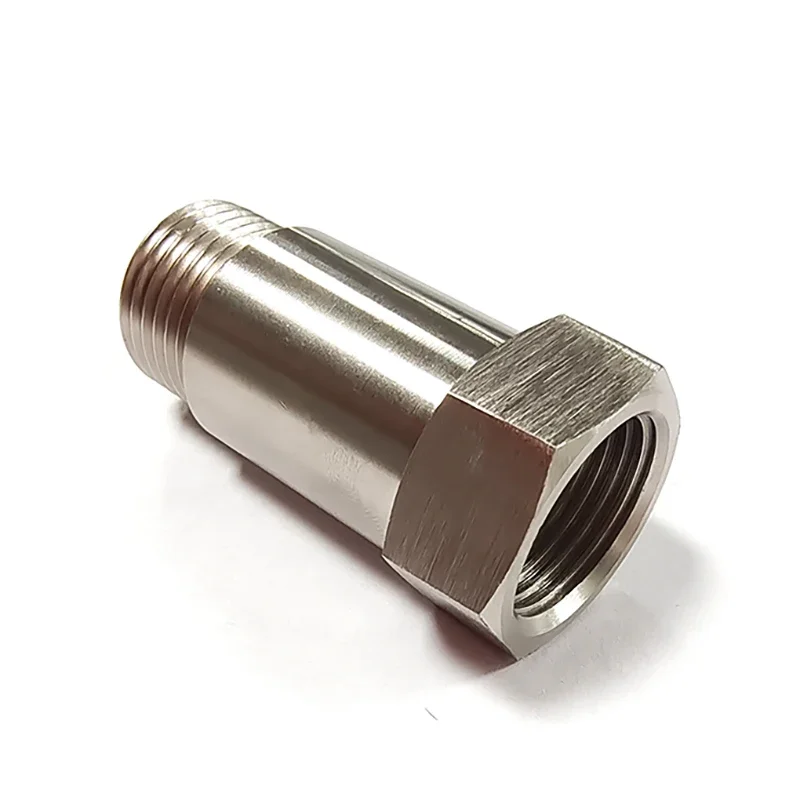 45mm long M18 X 1.5 Oxygen Sensor Angle Adapter Extender Bung Adaptor Extension