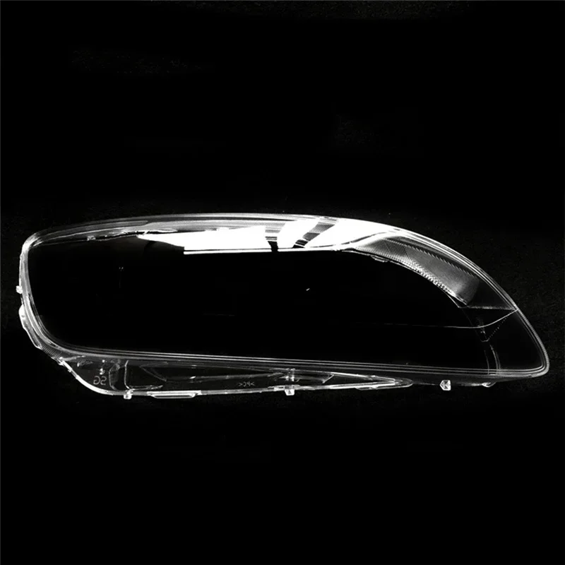 لفولفو S60 S60L 2014-2019 شفاف عاكس الضوء العلوي قناع غطاء كشافات قذيفة Lens-A74F