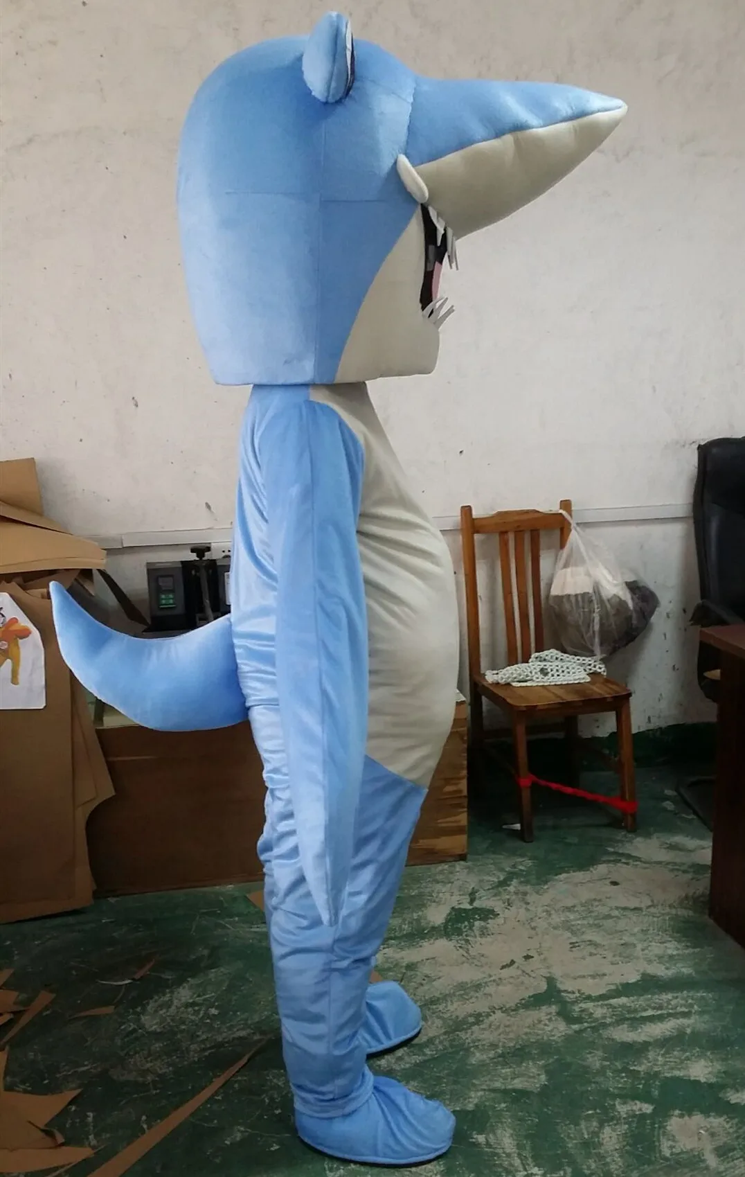 

Ocean Shark Mascot Costume Party Mascot Animal Costume Halloween Fancy Dress Christmas Cosplay Stage Performance Clothes