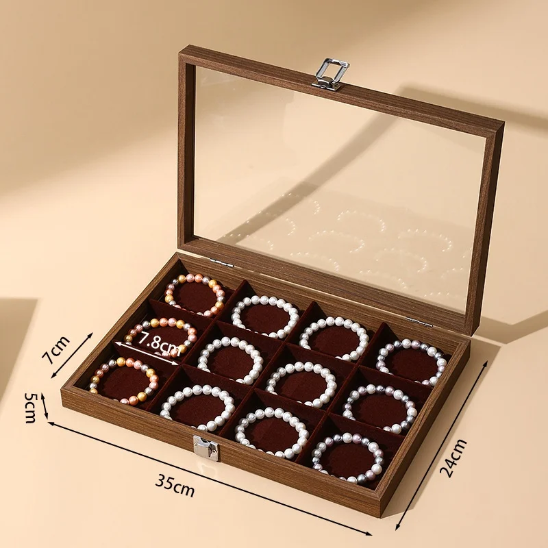 Jewelry Storage For Earring, Ring, Necklace, Bracelets Trinket Box Jewelry Storage Organizer Women