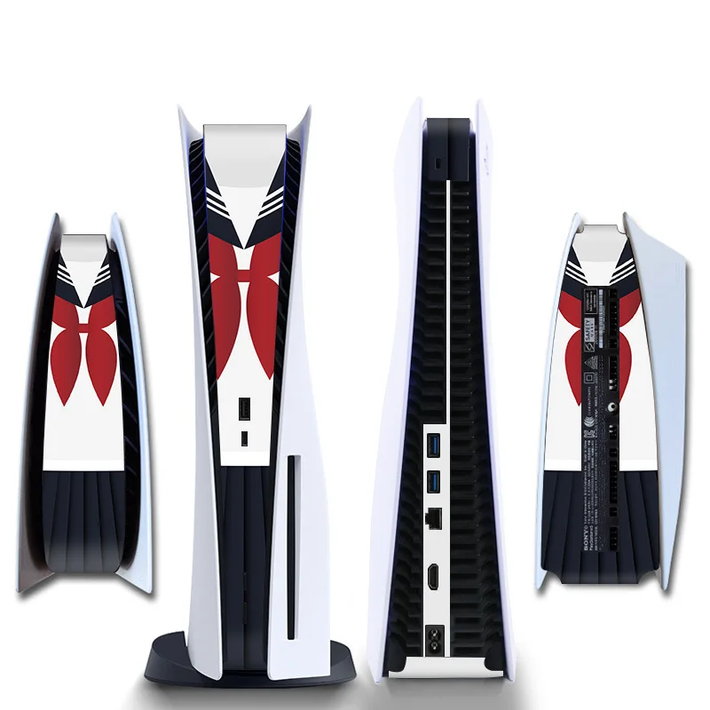 Pelle adesiva centrale per disco PS5/scheda edizione digitale Guscio protettivo Sostituzione striscia decorativa per accessori PS5