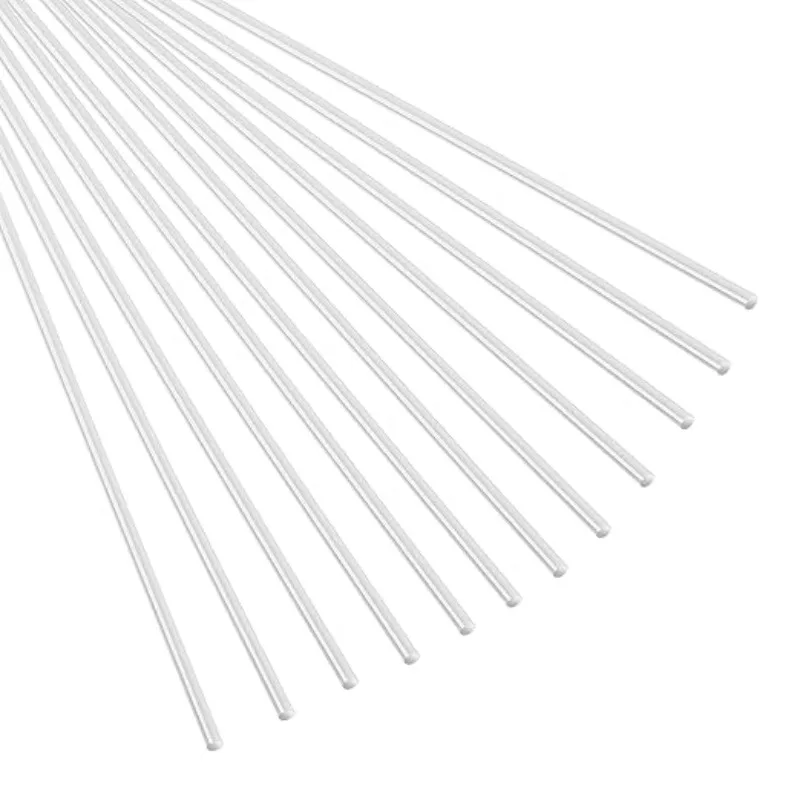 20 Pieces Acrylic Rods, 12 Inch Clear Acrylic Round Plastic Rods for DIY Crafts Party Decorations Gardening（3mm Diameter）