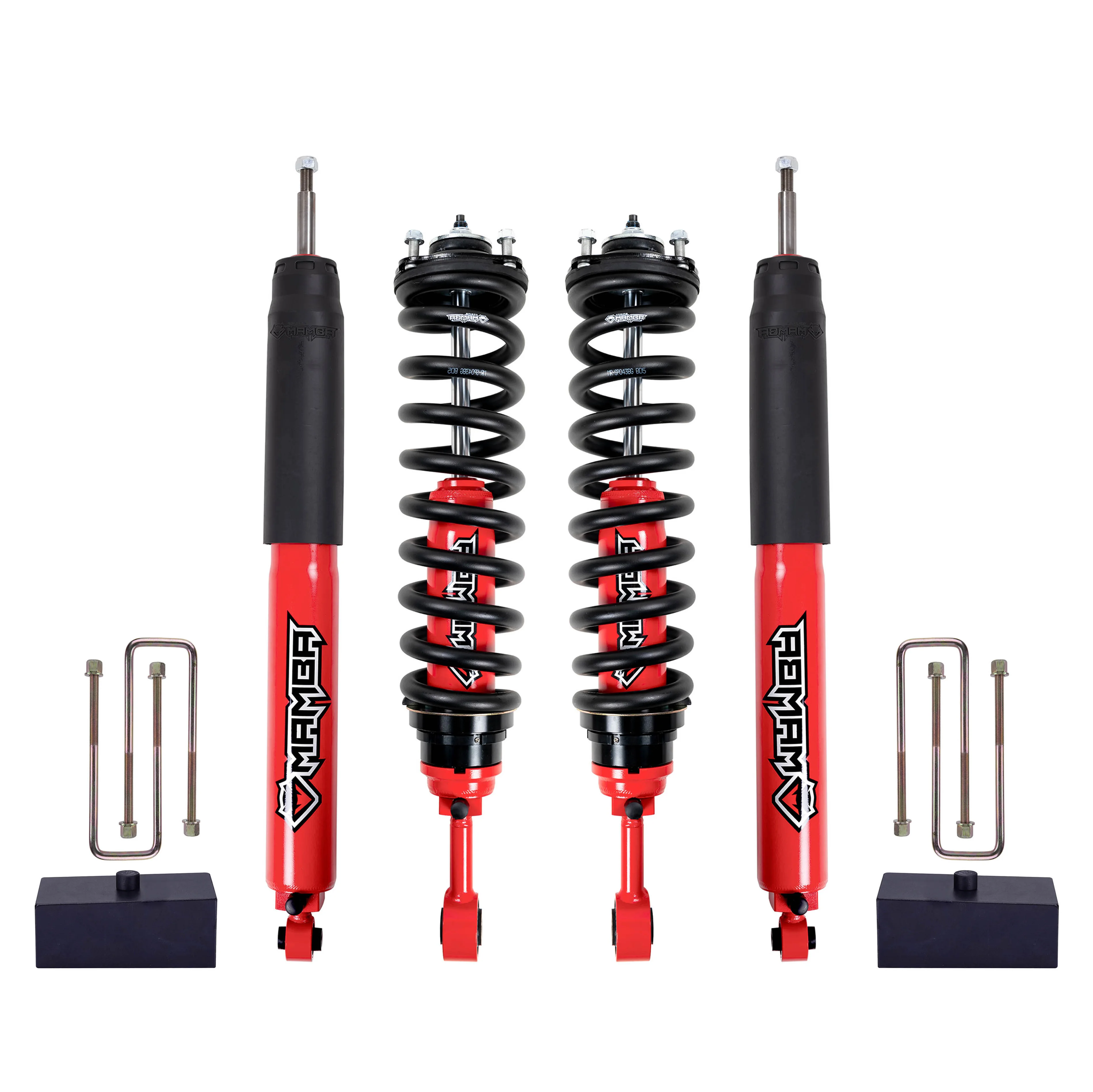 

Mamba Foam Cell Hydraulic Shock Absorbers Adjustable Suspension Lift Kit For TUNDRA 2014-2020