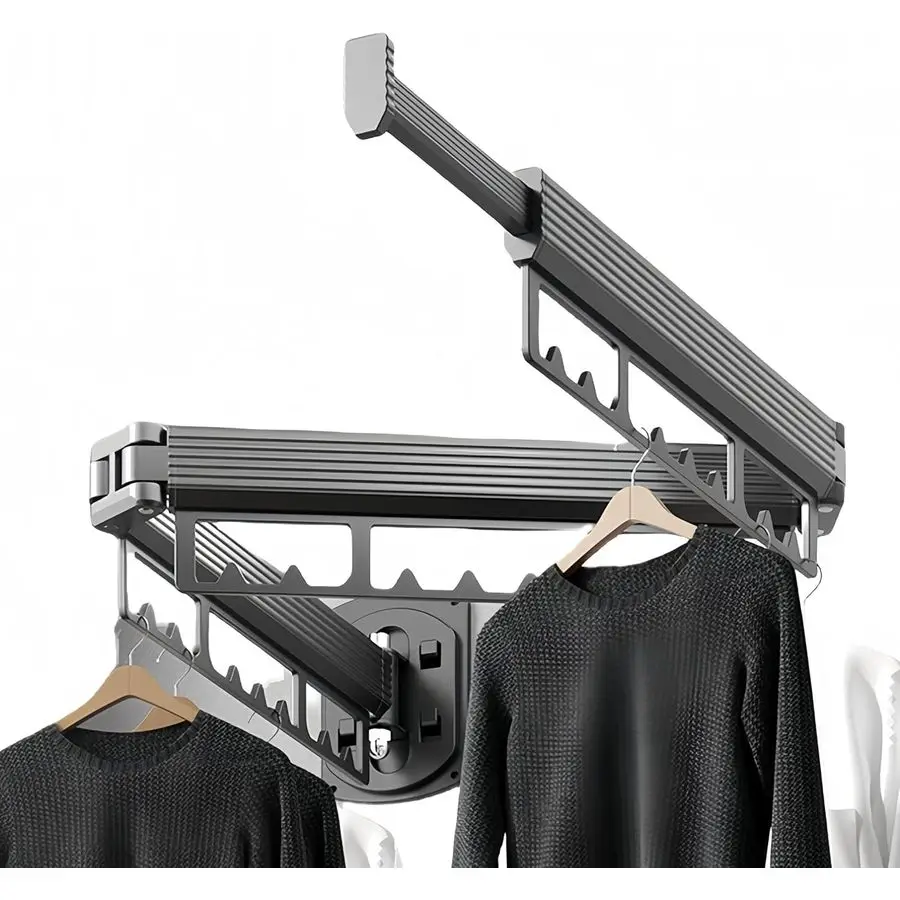 

Wall Drying Rack, Laundry Hanger Dryer Rack, Laundry Hanger Rack, Wall Mounted Clothes Rack, Laundry Room Hanging RackFoldable H