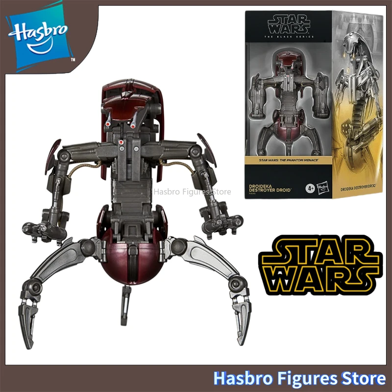 

In Stock Hasbro Star Wars The Black Series ：The Phantom Menace Droideka Destroyer Droid Action Figure Model Collection Toy Gift