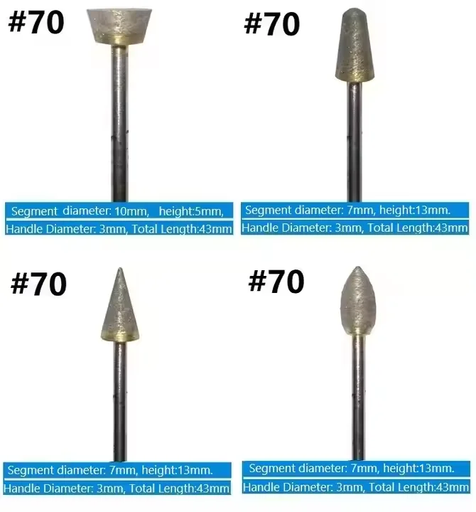 2026 ljc Sintered Diamond Drill Bits Abrasive Grinding Head Jade Carving Polishing Diamond Coated for Rotary Tools view 6