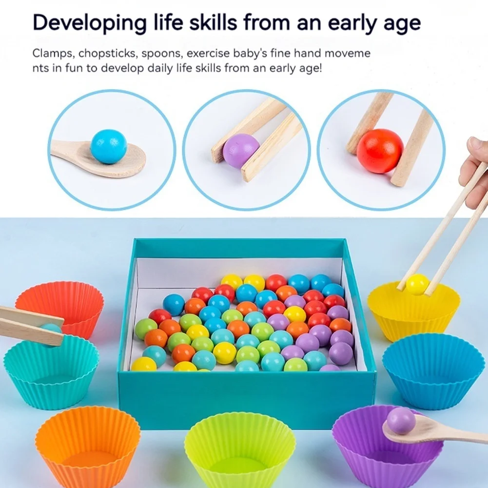 Wood Montessori Arithmetic Math Toy Set Preschool Math Education Toys Baby Math Teaching Toy Daily Number Match Toy for Children