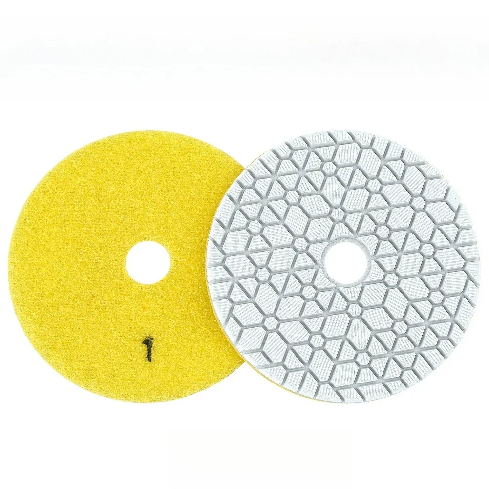 Polishing Pad Grinding Wheel 4inch Polishing Pad High Density Emery Chips Fast Rough Grinding Removes Scratches