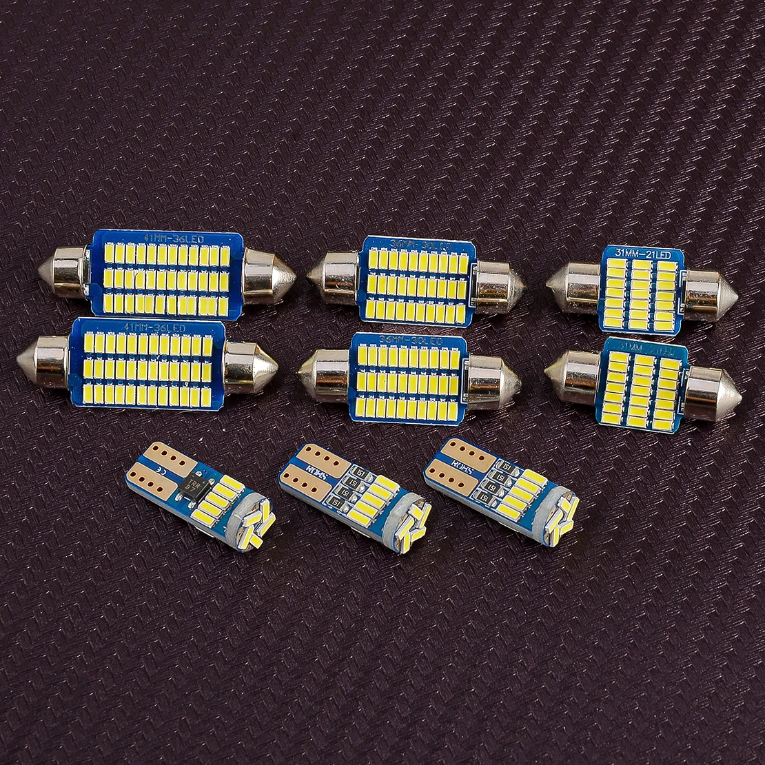 

Автомобильный интерьер, лампочка в комплекте, белая лампочка, подходит для Toyota Tundra 2000 2001 2002 2003 2004 2005 2006, Новинка