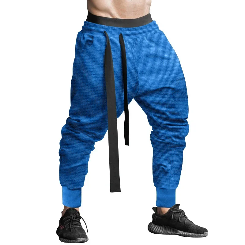 New Spring/Summer Men's Casual Pants Hip Hop Solid Color Youth Loose Pants Legging Trousers