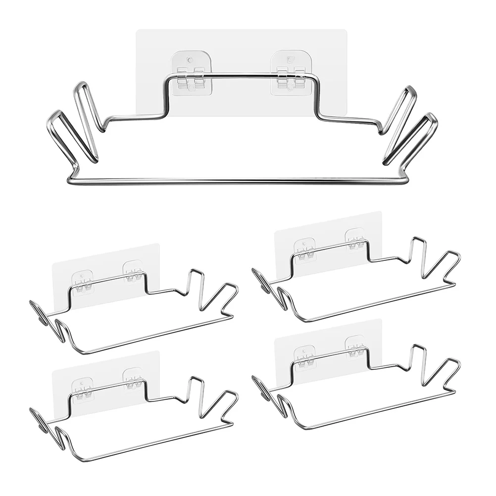 

5 Sets Garbage Hanger Sink Trash Holder Waste Rack Simple Kitchen Convenient Pouch Stand