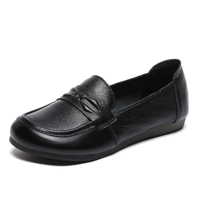2024 Summer Autumn Women Moccasins Shoes Genuine Leather Women Flat Shoes Casual Loafers Slip On Driving shoes