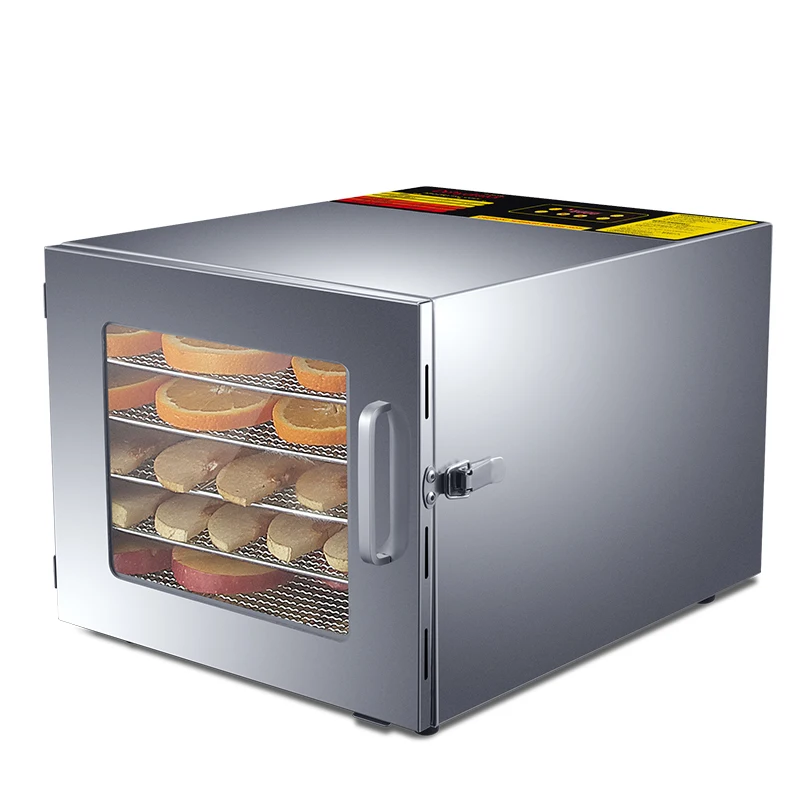 New Series 6 Layers Food Dehydrator Seafood Meat Vegetable Fruit Intelligent Control Food Dehydrator