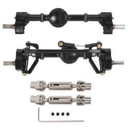 WPL Front and Rear Portal Axle with Metal Drive Shaft for WPL C14 C24 C24-1 C34 C44 B14 B24 1/16 RC Car Upgrades Parts
