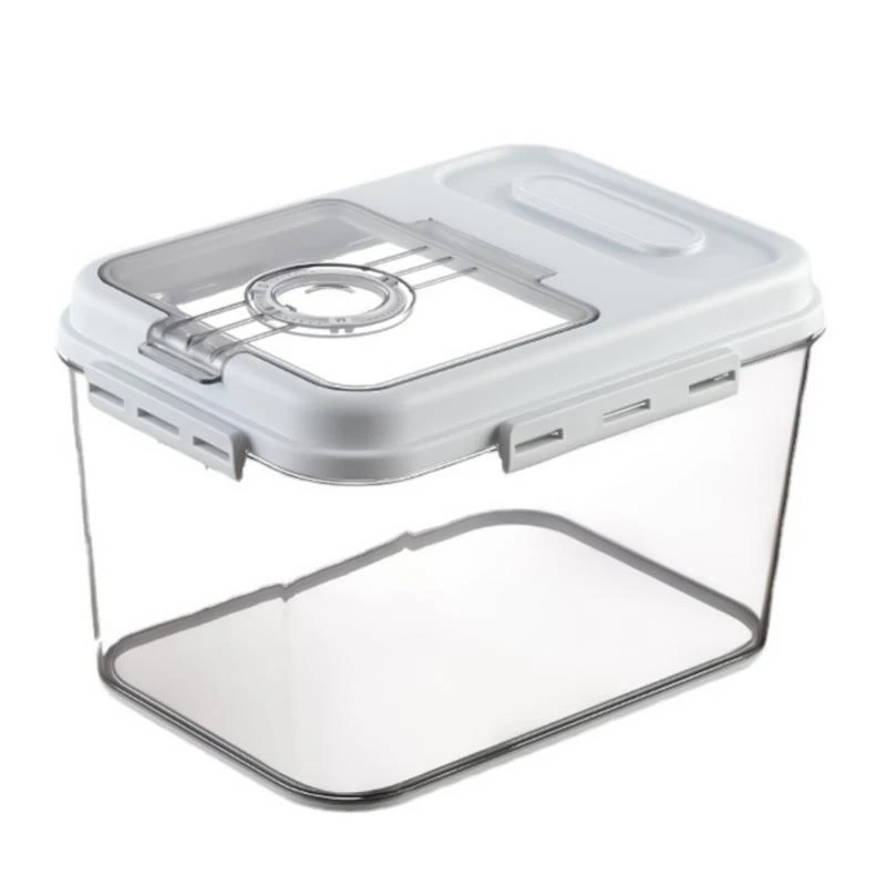 Airtight Rice Box for Kitchen Countertop Storage Container Accessory for Homemade Breads Toasts and Cook Holder