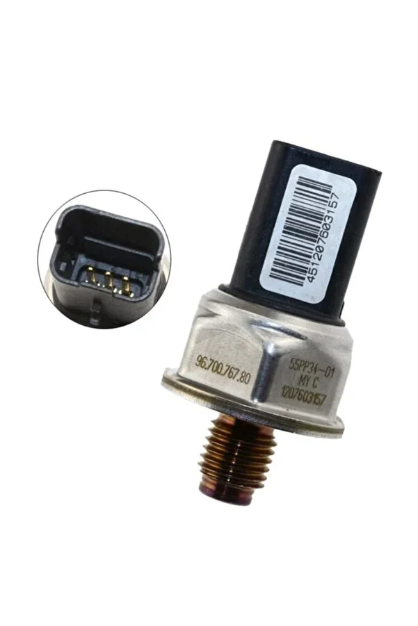 

original New Fuel Rail Pressure Sensor For Peugeot 206 PLUS-1.4 D 208 1.2 1.4 HDI 1.6 GTI 1.6 HDI 55PP34-01 9670076780 5