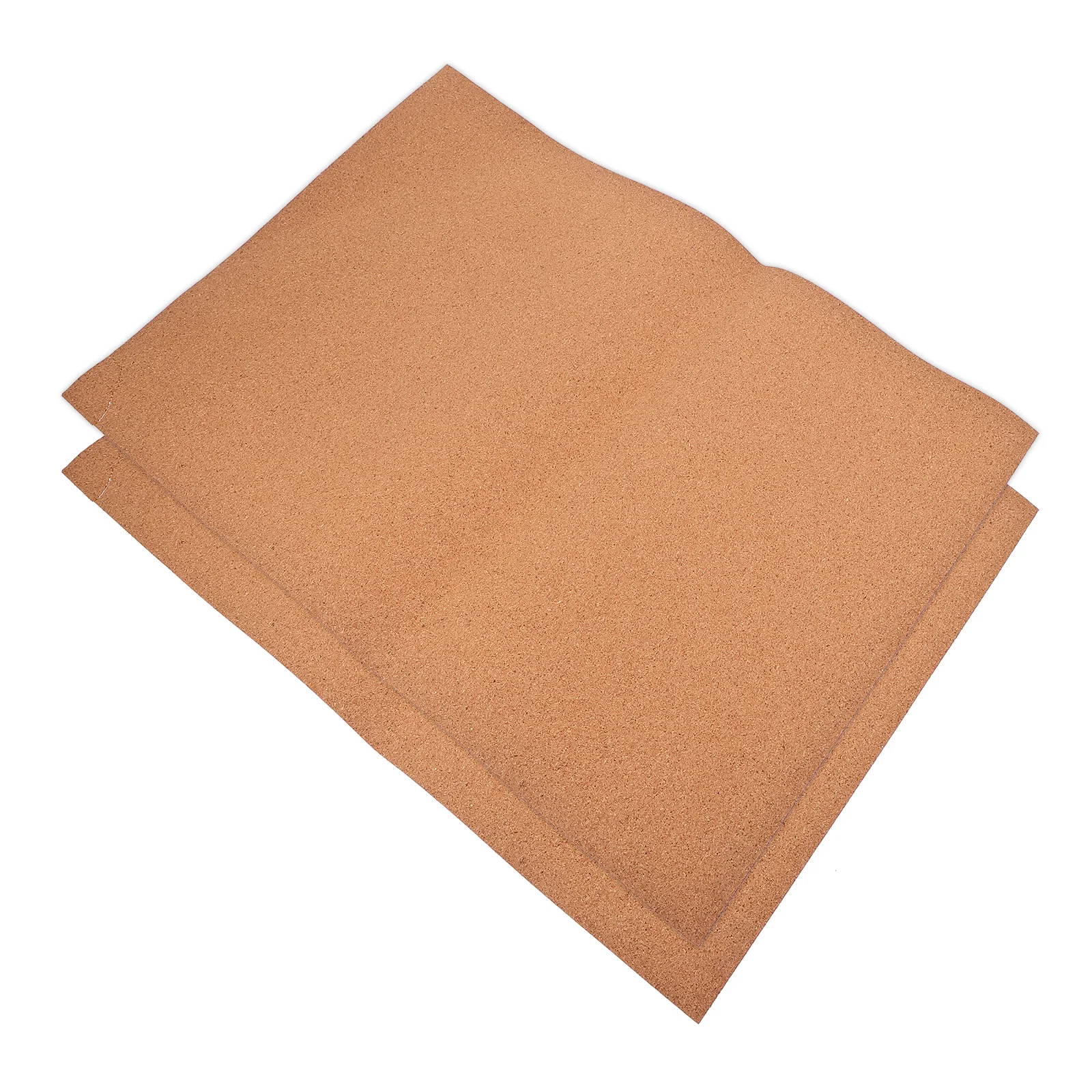 

2 Sheets Corkboard Pad Drawer Liners Shelf for Cabinets Kitchen High Density Brown