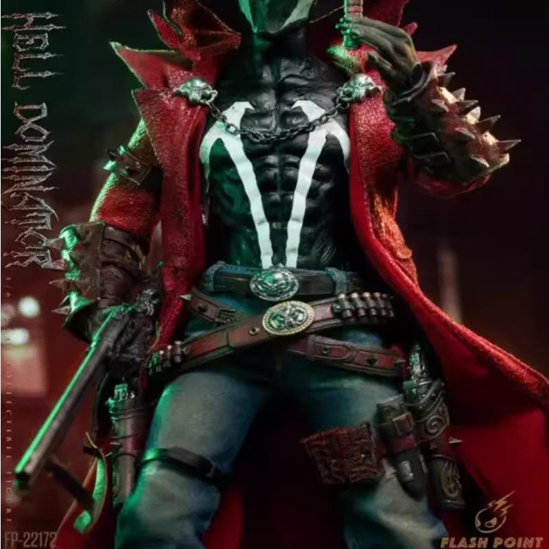 【즉시 배송】FP-22172 1/6 카우보이 헬 커맨더 스폰 슈퍼 히어로 솔저 12인치 풀 세트 액션 피규어 모델 선물