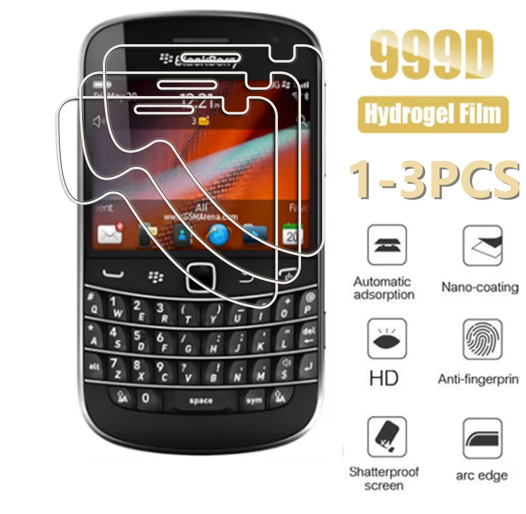 

1-3 Pcs For BlackBerry Bold Touch 9900 3G 2.8'' Bold Touch 9900 Hydraulic Hydrogel Film Full Screen Protector Film