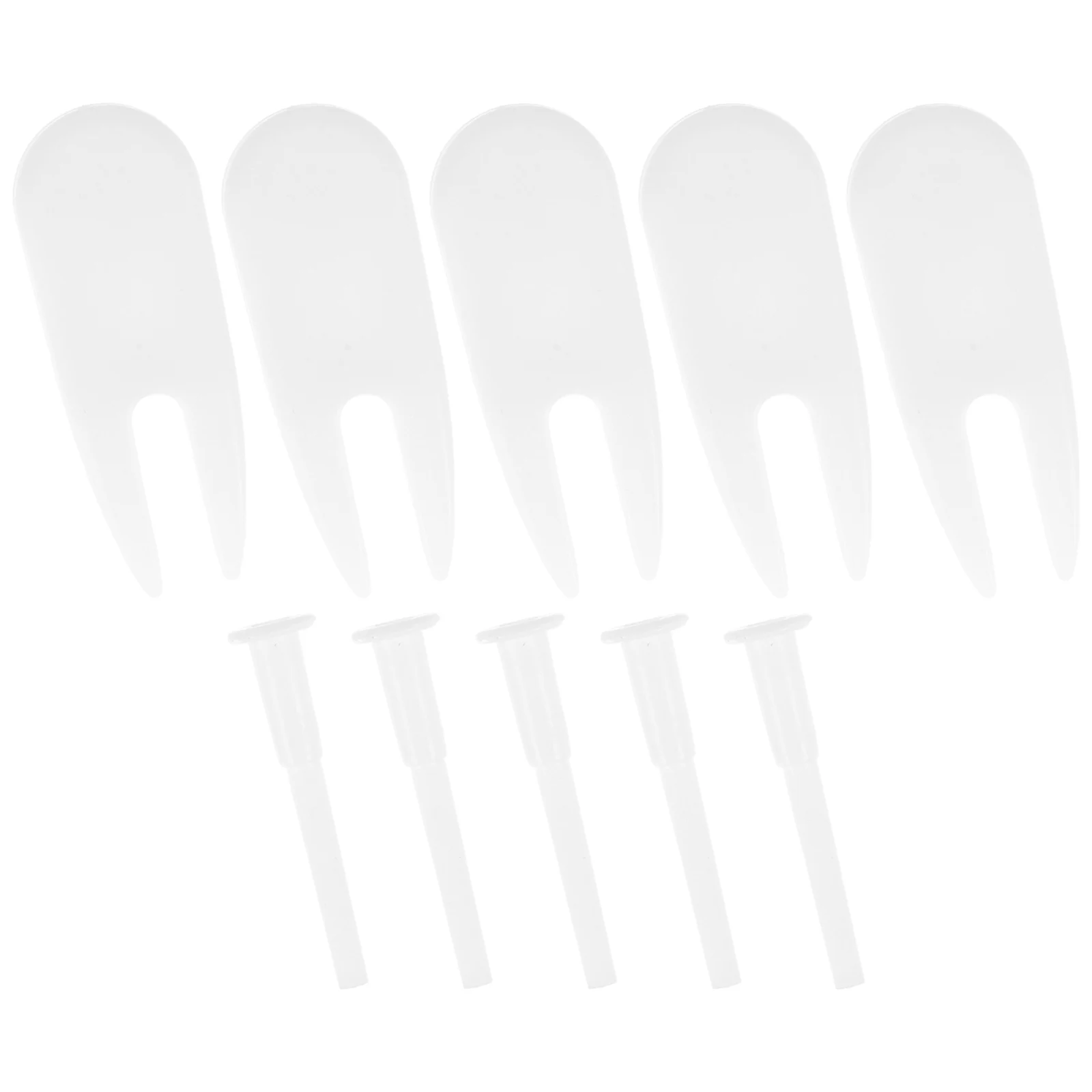 10 個エクササイズボールプラグ Pp プラスチックストッパープラーリムーバーヨガフィットネスインフレータブルデバイス交換キット耐久性