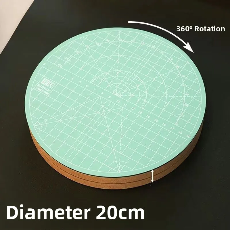20cm 원형 회전 패드