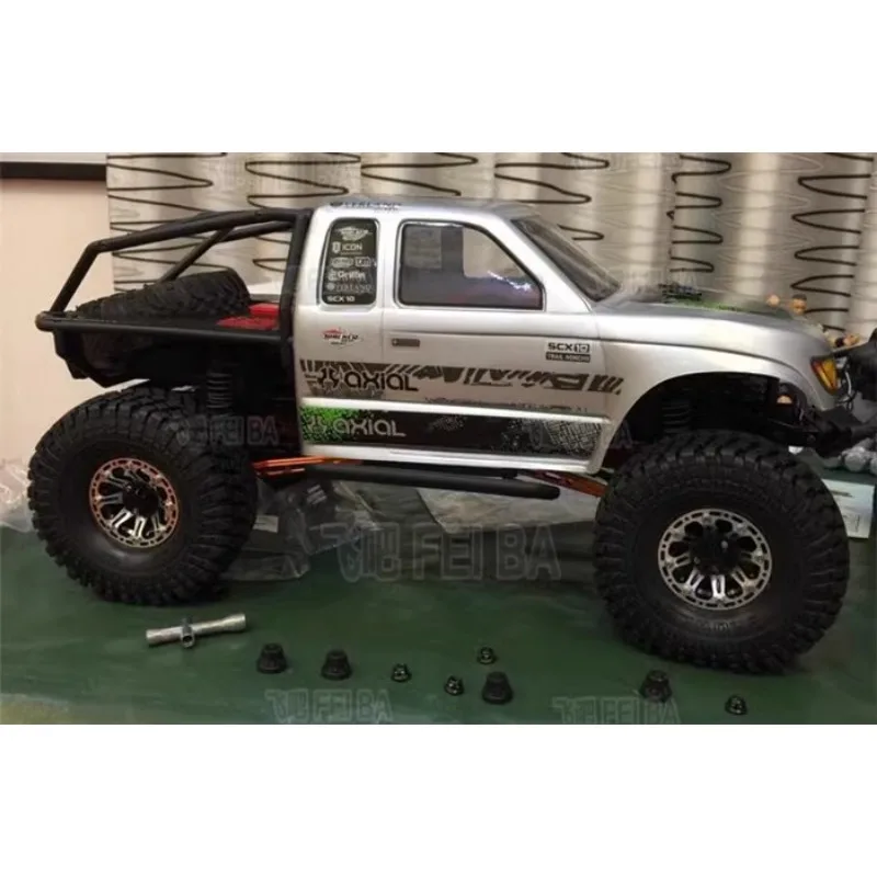 Mozzo pneumatico antiaderente in metallo da 1.9 pollici per 1/10 RC Crawler Car AXIAL SCX10 II 90046 RC4WD D90 Jeep Chevrolet TRX6 parti fai da te