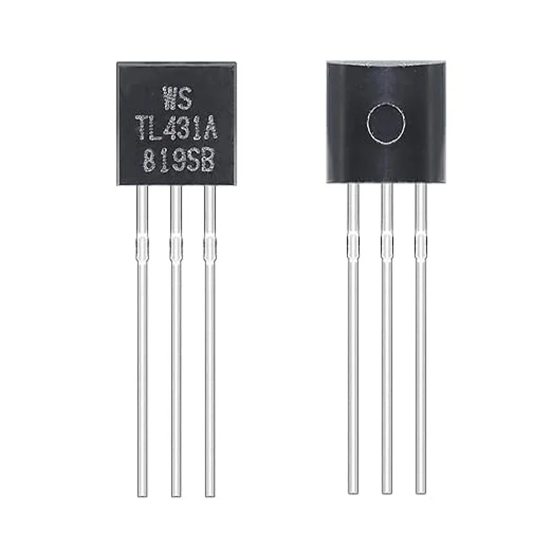 TL431 Voltage Regulator TL431ACL Shunt Regulator Transistor Three-Terminal Precision 1mA to 100mA TO-92 (Pack of 100)