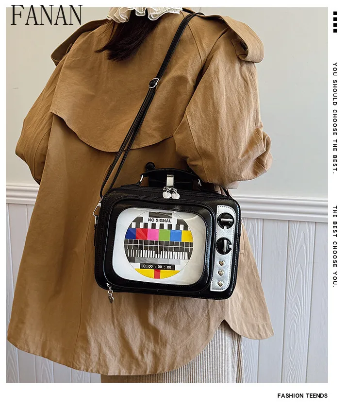 casual-backpacks-for-women-two-dimensional-girl-bags-super-cute-retro-tv-backpack-multi-purpose-mini-shoulder-bag-women