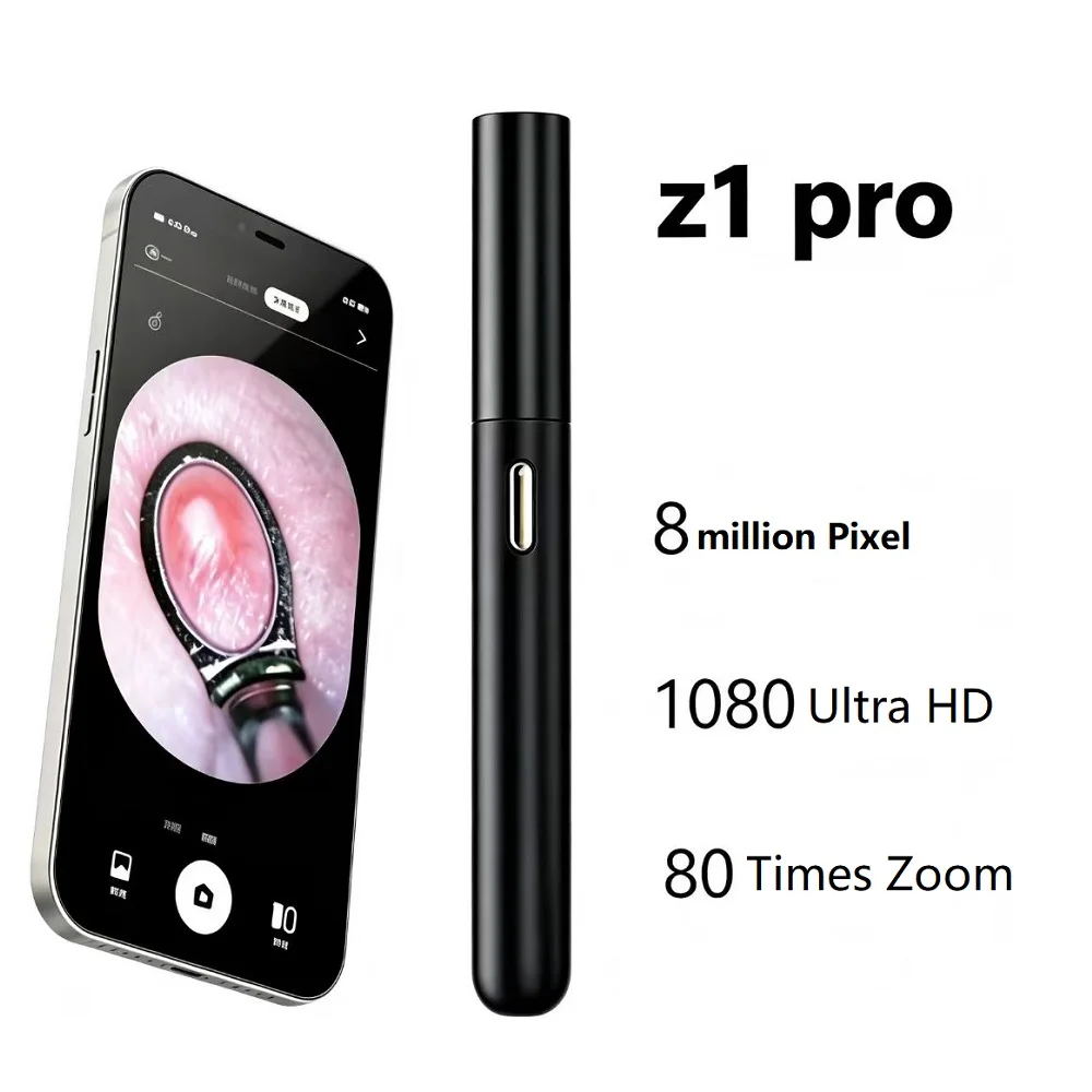 Visual Acne Needle 5MP HD Camera Comedone Acne Removal WiFi Pimple Acne Remover Needle