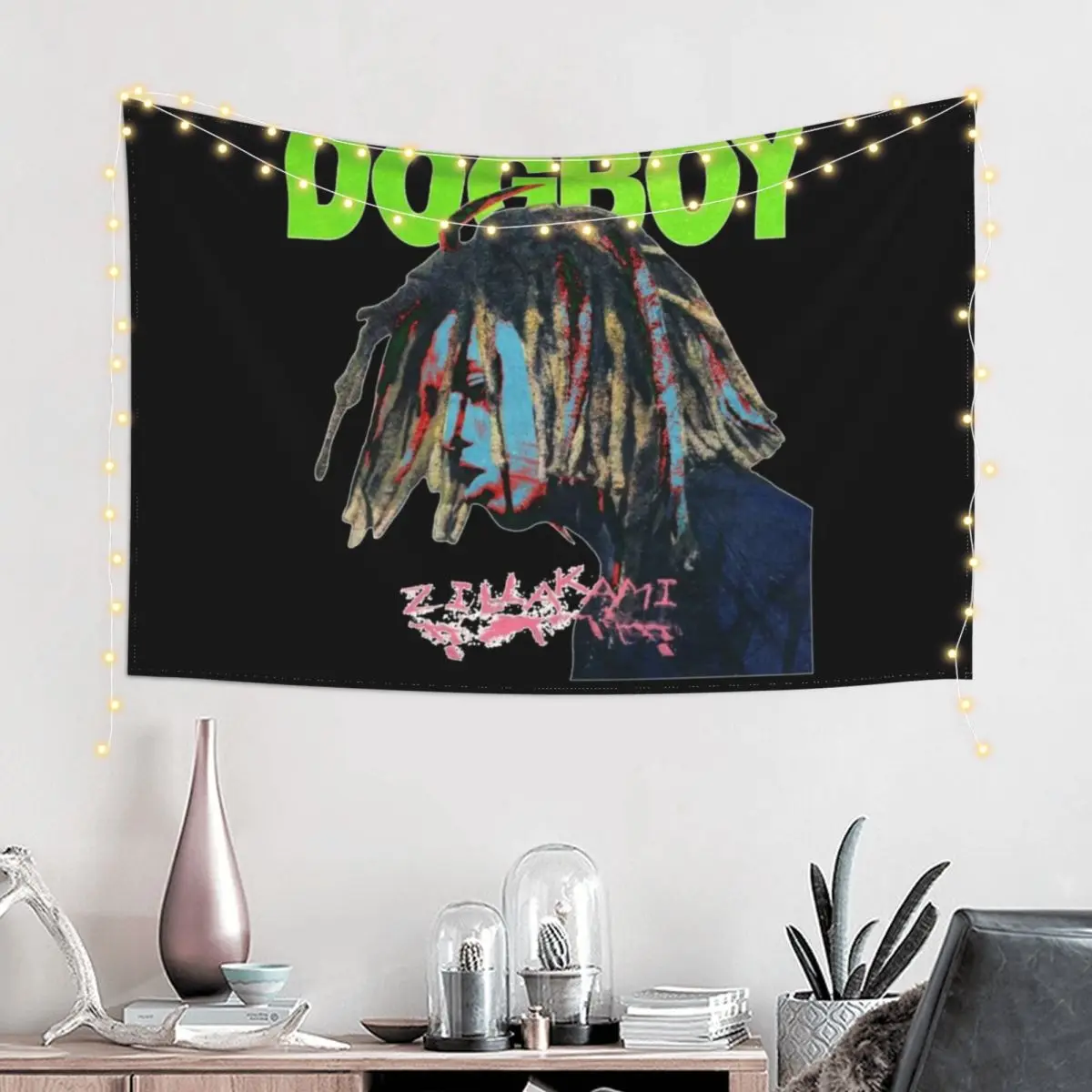 

DOGBOY Zillakami Tapestry Room Decorations Aesthetics Luxury Living Room Decoration Wallpaper Tapestry