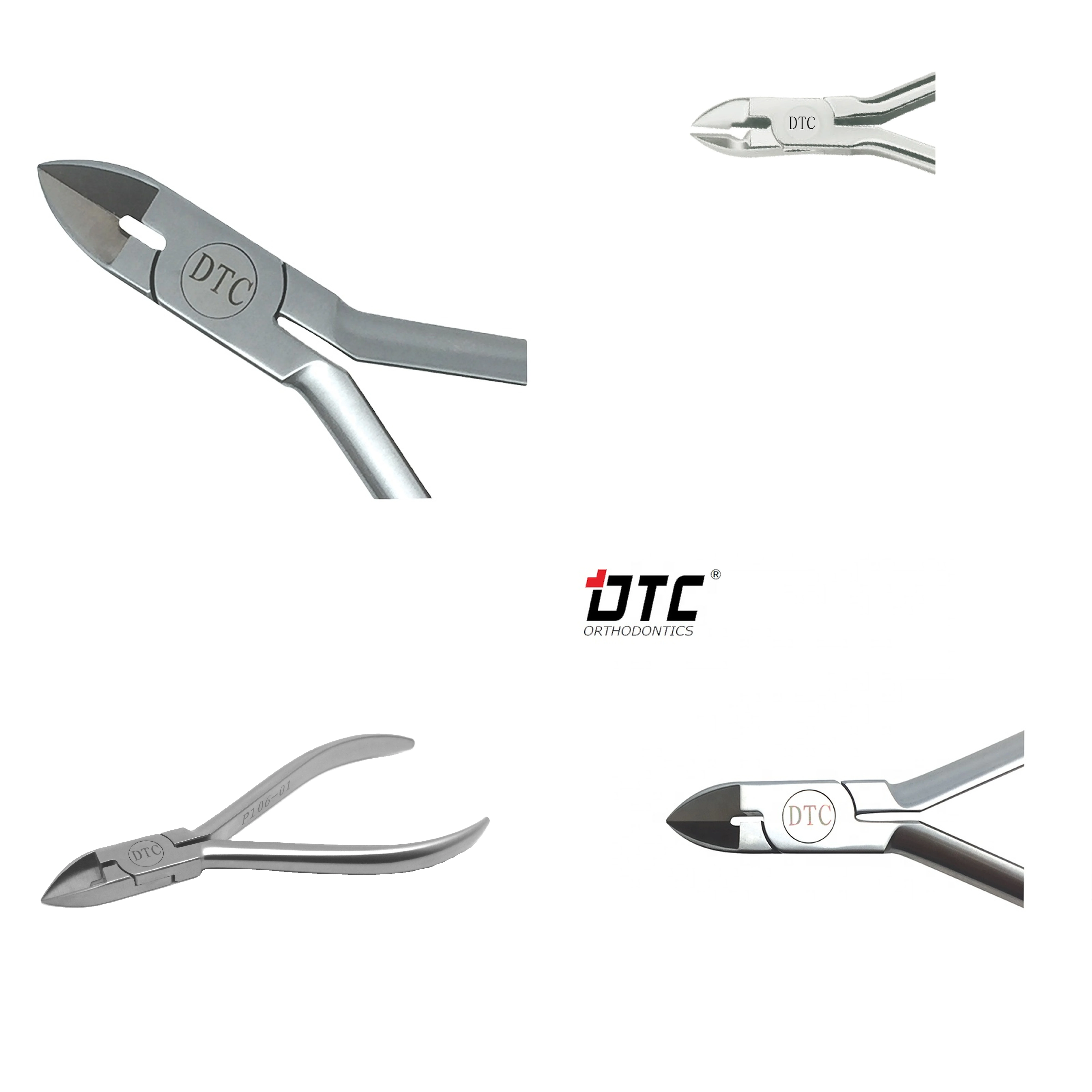 Ortho Dental High Quality CE Certified Grade I Stainless Steel Pliers, Lightweight Wire Scissors