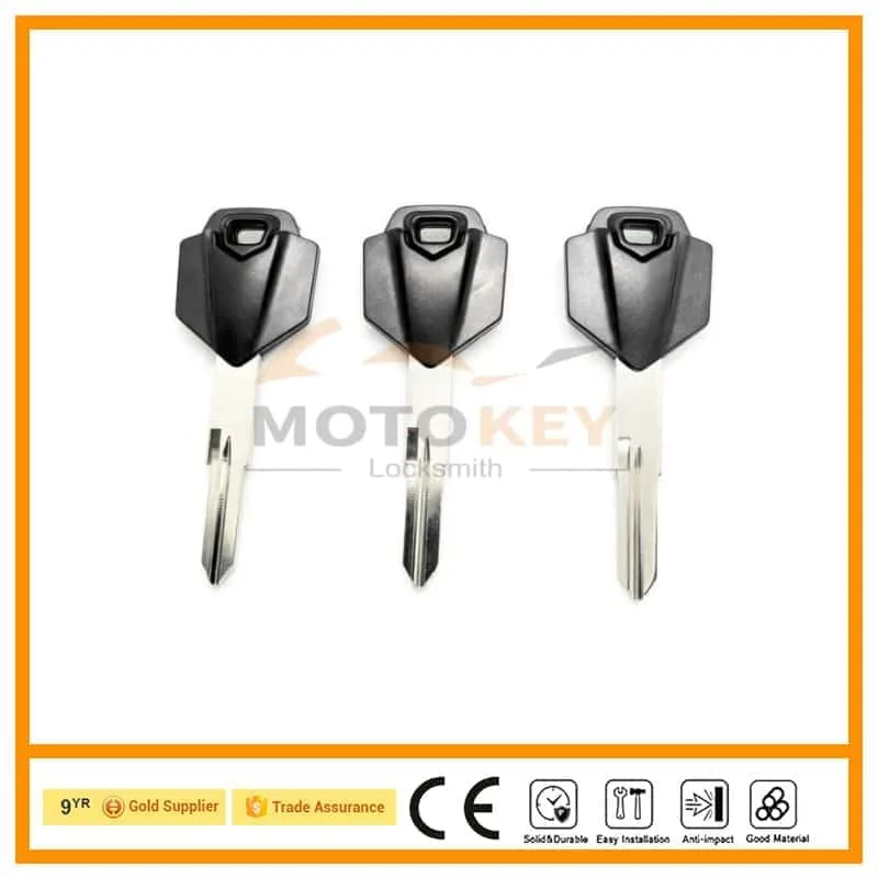 

For QJMOTOR SRV250 SRV300 SRV400 QJ250GS-29 Sai 250 800 Race, 600RS Race, and 900 Race models Motorcycle Replace Uncut Keys