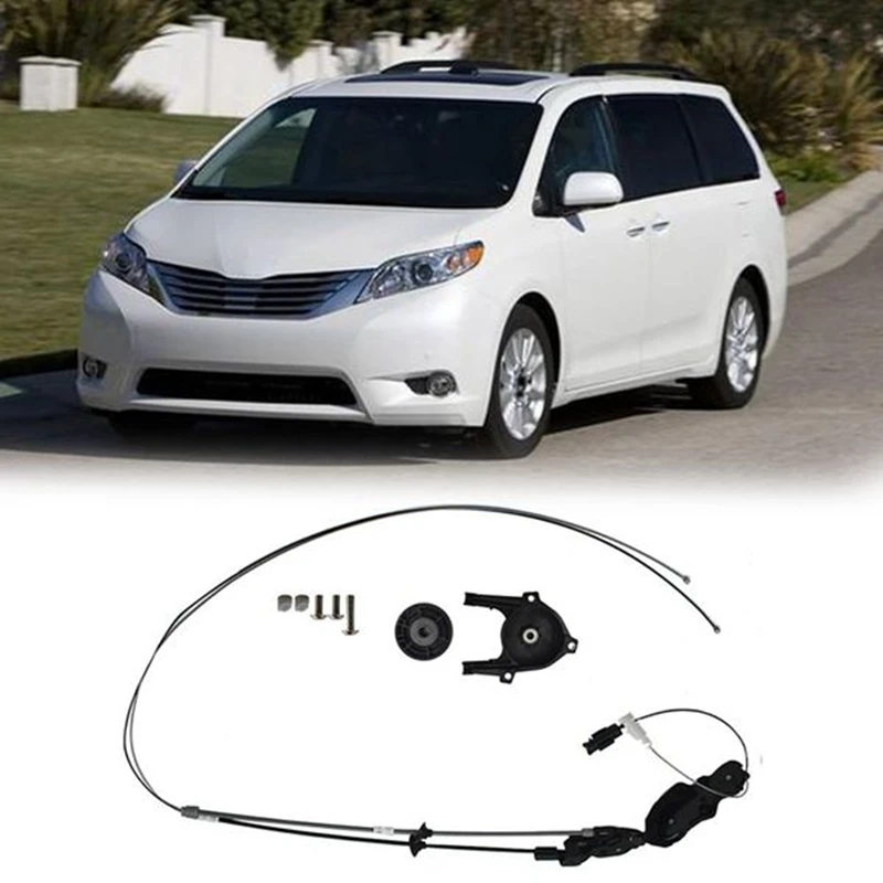 Car Rear Power Sliding Door Cable Kit Without Motor LEFT LH For Toyota Sienna 04-10 85620-08052 8562008052