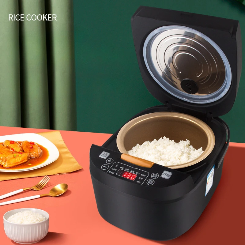 5L Rice Cooker Electronic for Home Use Large Capacity Multifunctional Intelligent Soup Making Rice Cooking Pot Electric